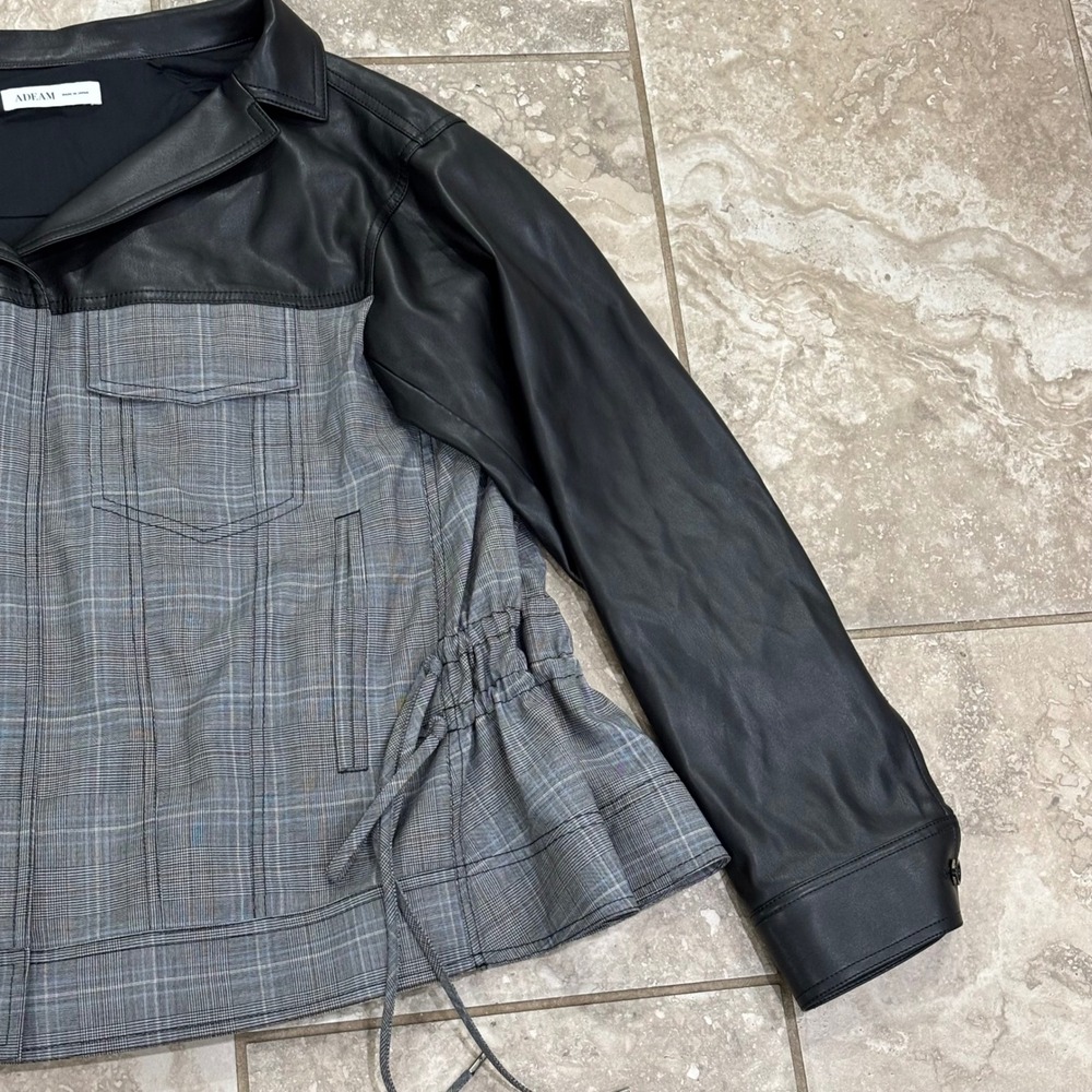 ADEAM Oversized Ruched Jacket‎ Size Small - Picture 6 of 16